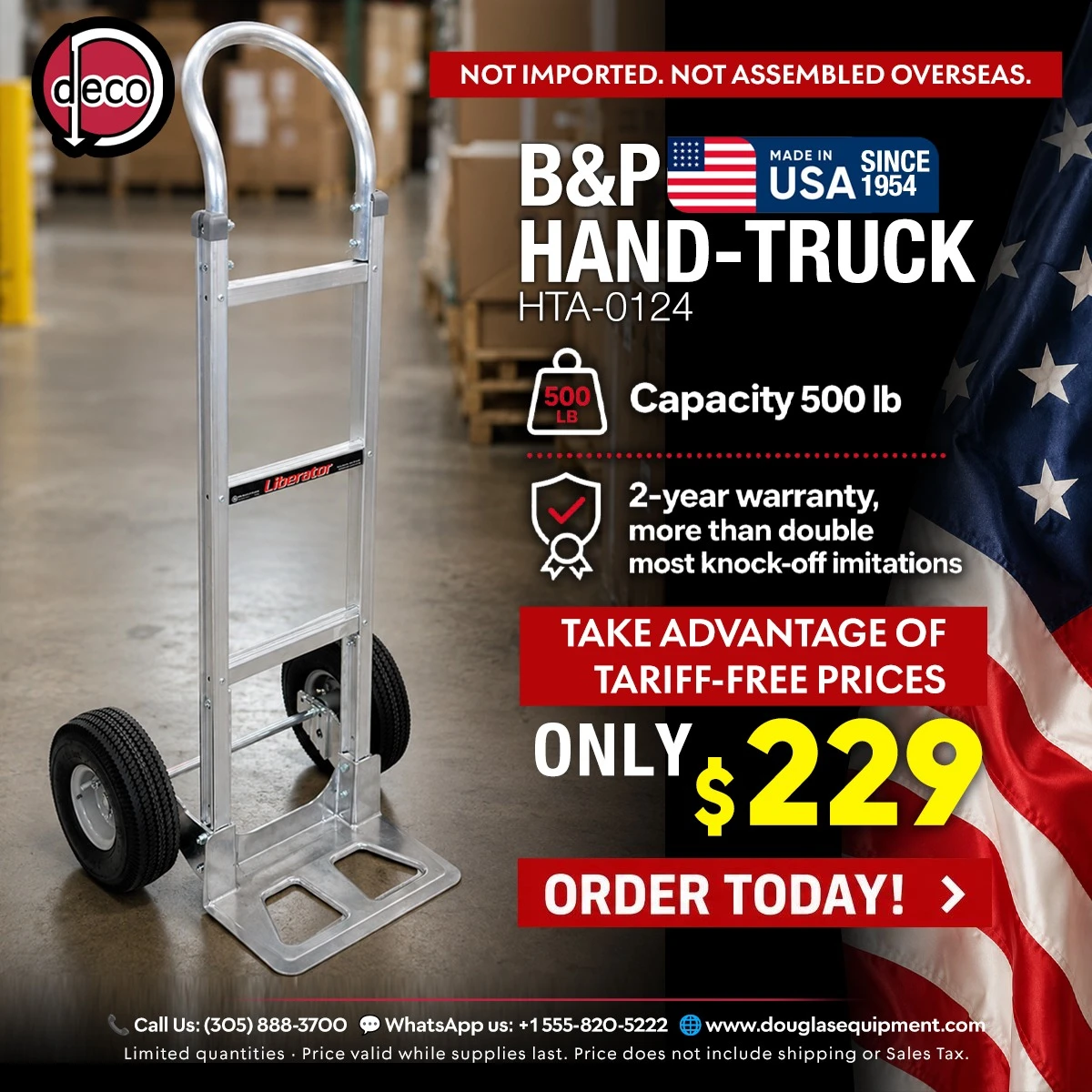 B&P Liberator Hand-Truck (HTA-0124)