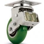 What are the weight limits for spring loaded caster wheels?