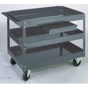 Wesco Service Carts: Plastic vs. Steel