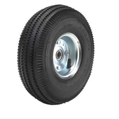 PetrolScooter PU Solid Tyre Metal Wheel Puncture Proof 2.50-4 Split Rim 20mm Bore Sack Truck