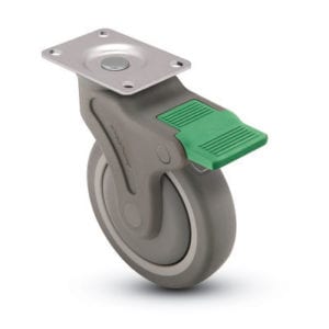  Caster Brake Options for Heavy Duty Applications