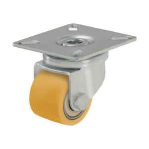 Blickle LPA Series Light Duty Extrathane Top Plate Swivel Caster with ball bearings